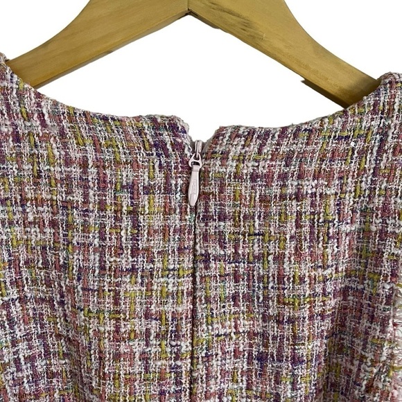 LIKELY x REVOLVE Tweed Jewel Dress in Pink & Ivory Multi - Picture 6 of 10
